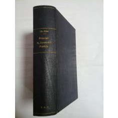 PRINCIPII DE ECONOMIE POLITICA - CHARLES GIDE - 1928