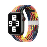 Cumpara ieftin Curea Apple Watch Braided Loop Rainbow Pink 41 40 38mm, RYB