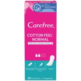 Absorbante zilnice Carefree, Panty Liners Cotton Fresh, 20 buc