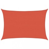 Cumpara ieftin Panza parasolar, caramiziu, 4x6 m, HDPE, 160 g/m&sup2;