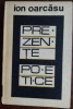 ION OARCASU - PREZENTE POETICE 1968: Botta, Stelaru, Tonegaru, Doinas, Nichita Stanescu (+alti autori). Poezie Romaneasca. 200 pagini