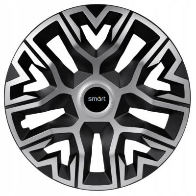 Set 4 Capace Roti 15 inchi, Best Gri-Negru, Compatibile Cu Smart foto