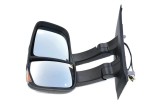 Oglinda exterioara Iveco Daily, 07.2014-, Stanga, reglare electrica; texturat; incalzita; geam convex; cromat; senzor temperatura; 11 pini; cu semnal