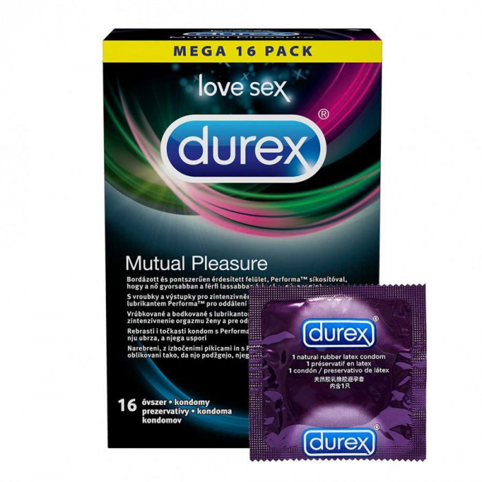 Prezervative Durex Mutual Pleasure 16 bucati