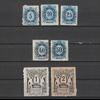 T&amp;aacute;virdab&amp;eacute;lyegek (Timbre Telegraf) LPT9-T16 1874 foto