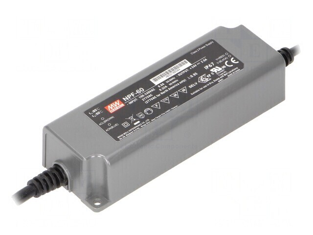 Alimentator LED 60W 30VDC 2A NPF-60-30