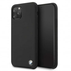 Husa Cover BMW Silicone pentru iPhone 11 Pro Black foto