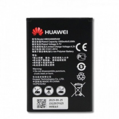 Acumulator Huawei HB554666RAW, 1500mAh Original Swap foto