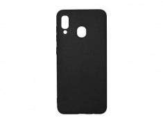 Carcasa neagra tip Silicone Cover pentru Samsung Galaxy A30 CellPro Secure foto