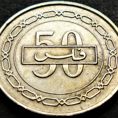 Moneda 50 FILS - BAHRAIN, anul 2002 *cod 1030 B