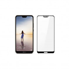 Folie de Sticla 5D,Huawei P20 Lite,Tempered Glass, Negru foto