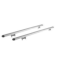 Bare transversale Green Valley Initial Aluminiu pentru VOLKSWAGEN Up Hatchback 2013-prezent, cu prindere pe bare longitudinale