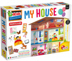 Joc Montessori Maxi - Casuta mea PlayLearn Toys foto