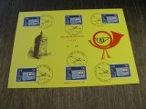 6 Timbre Obliterate 9Fr, Ștampile Speciale Ediție Limitată Colecție Poștală Belgia 1980