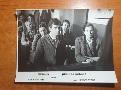 fotografie originala film romanesc 1982- padurea nebuna-florin zamfirescu foto
