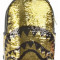 Rucsac Sprayground, Gold Sequin Shark, Auriu/Negru + Sticker Cadou