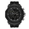 Ceas barbatesc de mana Sanda Stil Militar Army Led Quartz Negru