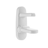 Cumpara ieftin Opritor pentru clanta usii copii, fara gaurire, alb, REER