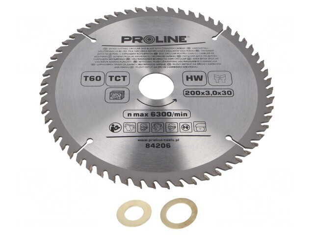 Disc ferăstrău circular 200mm 60 dinți călit