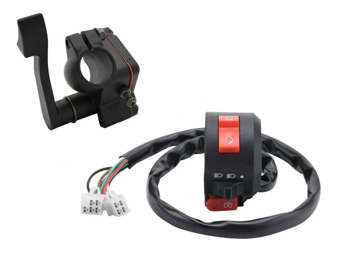 Maneta Acceleratie + Comenzi Bloc Lumini ATV 107cc 110cc 125cc