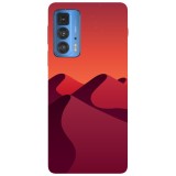 Husa compatibila cu Motorola Edge 20 Lite model Red Dunes, Silicon, TPU, Viceversa, Transparent, Carcasa