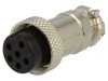 Conector Microfon CLIFF Mamă 6 Pini 6mm Pe Cablu Dreapta FC684216