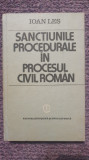 Sanctiunile procedurale in procesul civil roman, Ioan Les, 1988 stare f buna