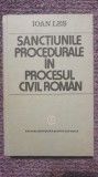 Sanctiunile procedurale in procesul civil roman, Ioan Les, 1988 stare f buna