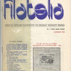 Romania, revista Filatelia nr. 1/1984 (332)
