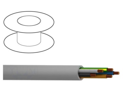 Cablu MACHFLEX 3G4mm2 Gri foto