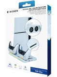 Charging Station With Fan Rgb Usb Hub Fan White Slim Nacon PS5