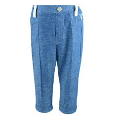 Pantaloni eleganti pentru baieti Baby Colibra PPBBC-86-cm, Albastru foto