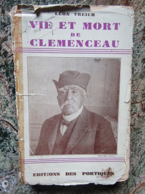 Vie et mort de clemenceau - Treich Leon foto