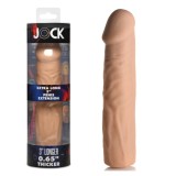 Prelungitor Penis Enlargement Cover Jock, + 7,6 cm - Natural