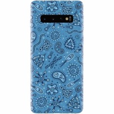 Husa silicon personalizata pentru Samsung Galaxy S10 Plus, Bacteria