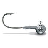 Jig Jaxon Owner Big Game, Black Nickel, Nr.6/0, 3buc/plic (Greutate jig: 10 g)