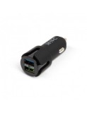 Adaptor bricheta 2 x USB &ndash; Negru, Carguard