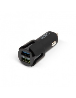 Adaptor bricheta 2 x USB &amp;ndash; Negru foto