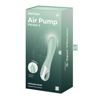 Air Pump Vibrator 3 Mint Pentru Plăcere Intensificată foto