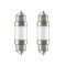 Pachet 2 becuri auxiliare LED C5W 36 MM Osram blister 6000K white