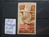 1948-Madagascar-Mi417-Mi=70$-MNH, Stampilat