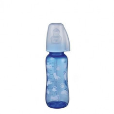 Biberon Trendy Boy PP 250 ml cu tetina silicon pt lapte, nr 1, nip 35036