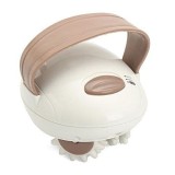 Cumpara ieftin Aparat Electric de Masaj, 2 trepte de viteza, 6 Roti Rotative, Alb/Maro, 240 V