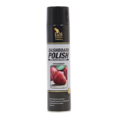 Spray auto, silicon, pentru intretinere bord, Kraftmann, 650 ml foto