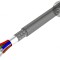 Cablu RS232 litat Cu PVC crom 30m