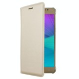 Husa Book Cellara Attitude Samsung Galaxy J5 2017, Piele Eco, Protectie Completa, Interior Silicon, Inchidere Magnetica, Premium, Auriu