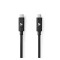 Cablu USB TYPE C tata - USB TYPE C tata 1m 100W 10Gbps 3.2 Gen 2