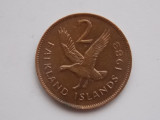 2 PENCE 1983 FALKLAND, America Centrala si de Sud