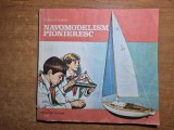 Carte pentru copii - navomodelism pionieresc - din anul 1984