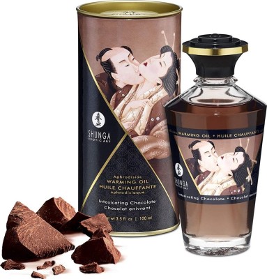 Ulei Afrodisiac Intoxicating Chocolate Cu Efect De Incalzire 100 ml foto